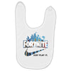 Just Play It Fortnite Baby Bibs