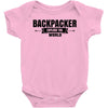 Backpacker Explore The World Baby Bodysuit