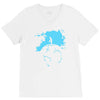 water planet global warming world ocean banksy nature graphic V-Neck Tee