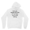 still talking light Unisex Hoodie
