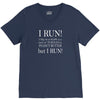i may be slow but i run V-Neck Tee