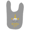 birthday unicorn girl Baby Bibs