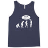 banksy funny human evolution indie Tank Top