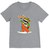 michelangelo's pizza V-Neck Tee