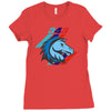m 343 horses power Ladies Fitted T-Shirt