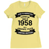 Premium Vintage  1958 Ladies Fitted T-Shirt