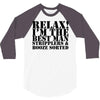 relax! i'm the best man 3/4 Sleeve Shirt