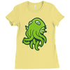 monsieur poulpe Ladies Fitted T-Shirt
