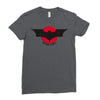 red batman Ladies Fitted T-Shirt