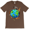 animal polygon around the planet T-Shirt