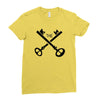 key Ladies Fitted T-Shirt