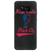 keep calm and pitch on Samsung Galaxy S8 Case