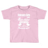 February Girls Are Sunshine Mixed With A Little Hurricane Toddler T-shirt