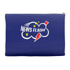 news flash black Accessory Pouches