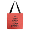 team damon salvatore Tote Bags