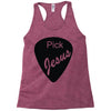 pick jesus bible Racerback Tank