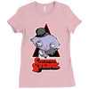 clockwork stewie Ladies Fitted T-Shirt
