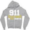 911 dispatcher heroes Zipper Hoodie