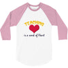 teaching is a work of heart 3/4 Sleeve Shirt