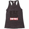 EAT SLEEP FORTNITE Racerback Tank
