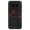 merry christmas red glitter Samsung Galaxy S8