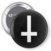 wasted youth inverted cross indie geek swag funny Pin-back button