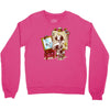 triple beagle portrait Crewneck Sweatshirt