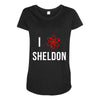 i heart sheldon Maternity Scoop Neck T-shirt
