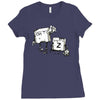 walking undodead Ladies Fitted T-Shirt