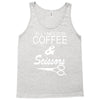all i need is coffee sciossors Tank Top