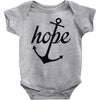 hope anchor religious Baby Onesie