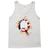American Flag Q Fire Tank Top