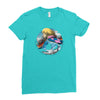 in the midst of war Ladies Fitted T-Shirt