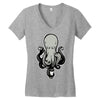 octopus Women's V-Neck T-Shirt