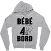 bebe a bord Zipper Hoodie