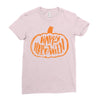 happy halloween 4 Ladies Fitted T-Shirt