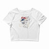 master bison Crop Top
