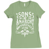 sons of anarchy soa motorcycle club tv show Ladies Fitted T-Shirt