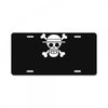 onepiece  straw hat crew flag luffy pirates anime License Plate
