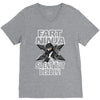funny rfart ninja V-Neck Tee