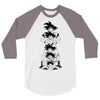 dragonball goku 3/4 Sleeve Shirt
