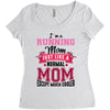 running mom Women's Triblend Scoop T-shirt