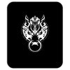 fenrir wolf motif Mousepad