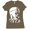 monkey magicfunny retro joke tv series 80's planet of apes Ladies Fitted T-Shirt