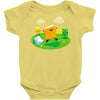no jacket required Baby Onesie