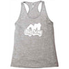 big sexy tattoo hot rod west rock punk Racerback Tank