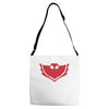 pj masks owlette symbol Adjustable Strap Totes