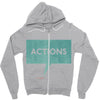 louder than words Zipper Hoodie
