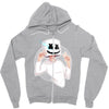 marshmello Zipper Hoodie