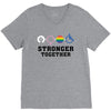 Stronger Together V-Neck Tee
